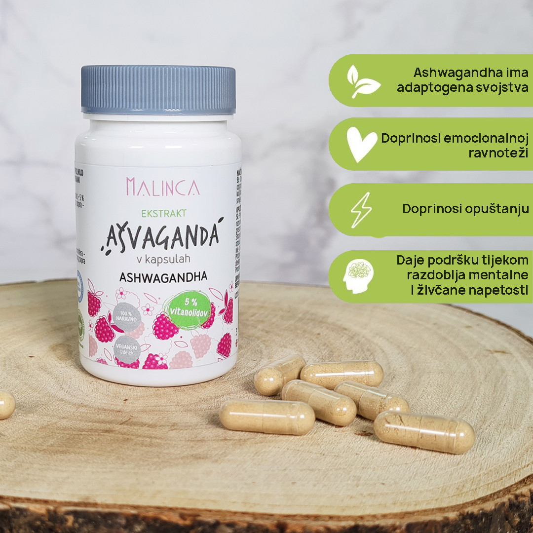 Ashwagandha în capsule