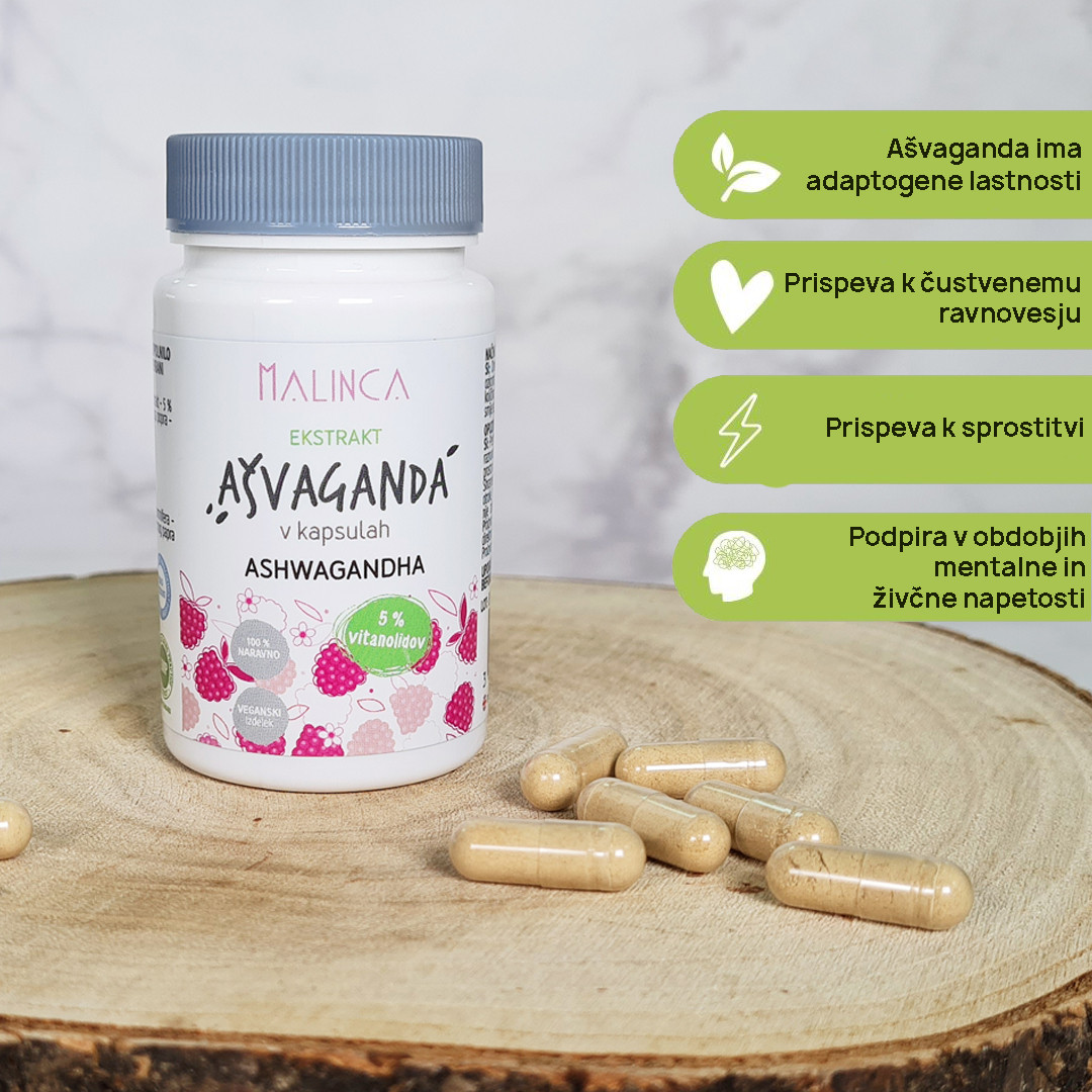Ashwagandha în capsule