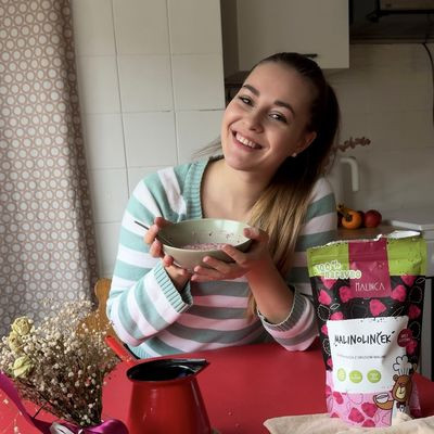 Terci de ovăz cu zmeură 400 g
