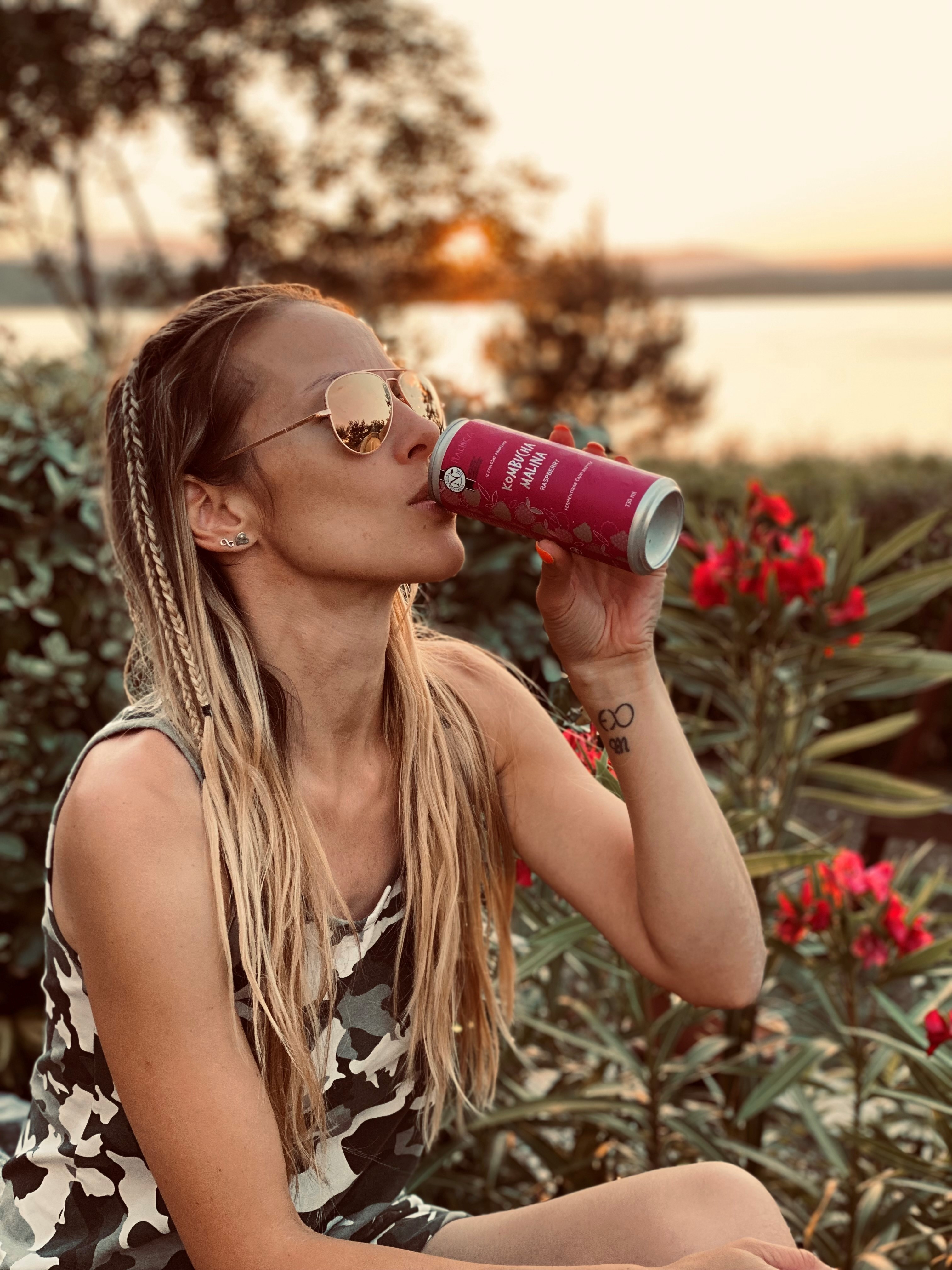 Kombucha cu zmeură bio 5+1 gratis