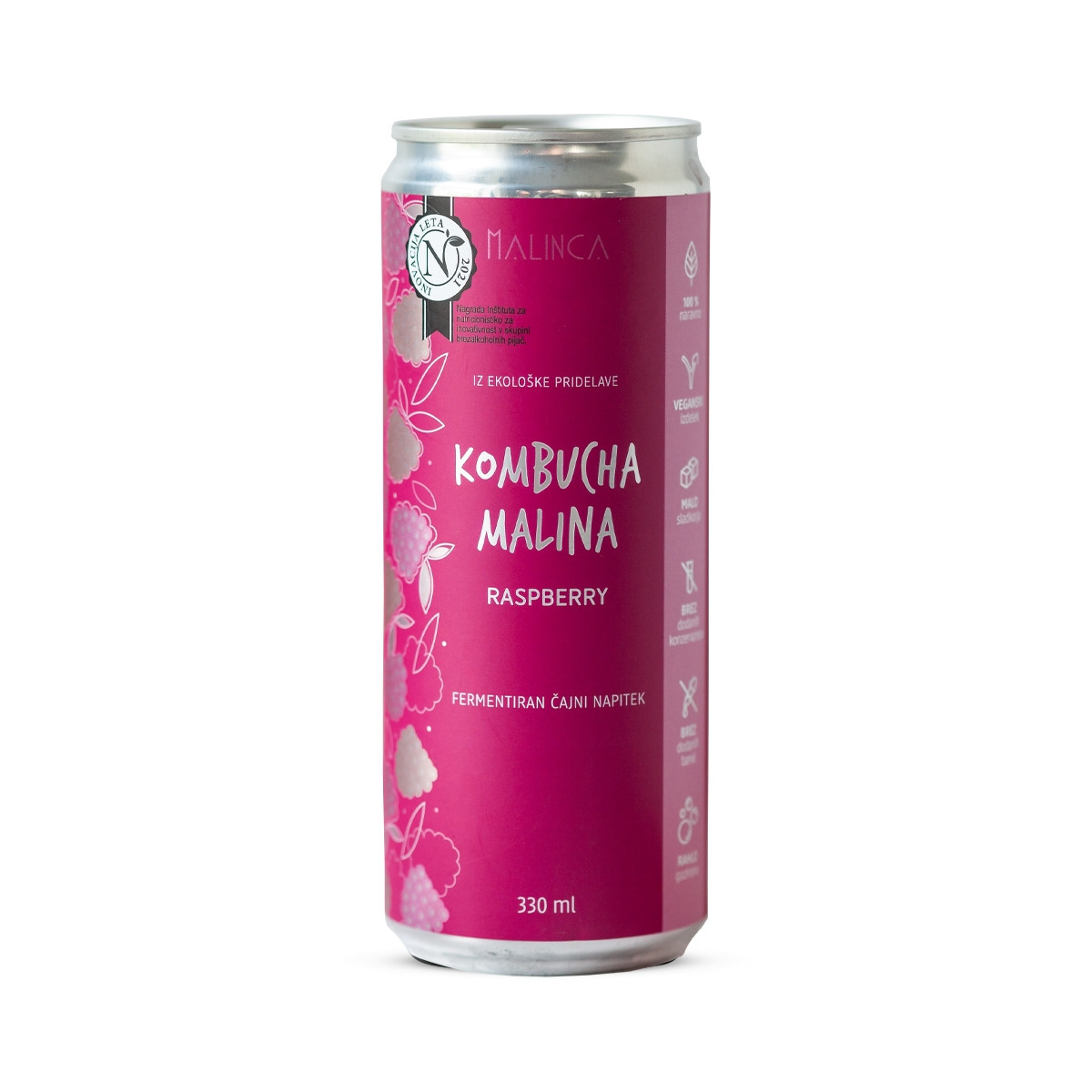 Kombucha cu zmeură bio