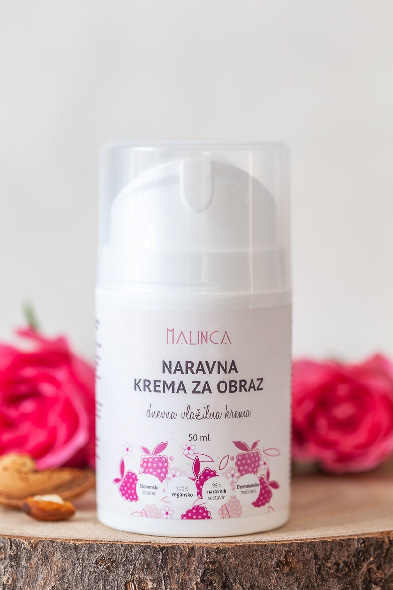 Cremă naturală hidratantă pentru față 