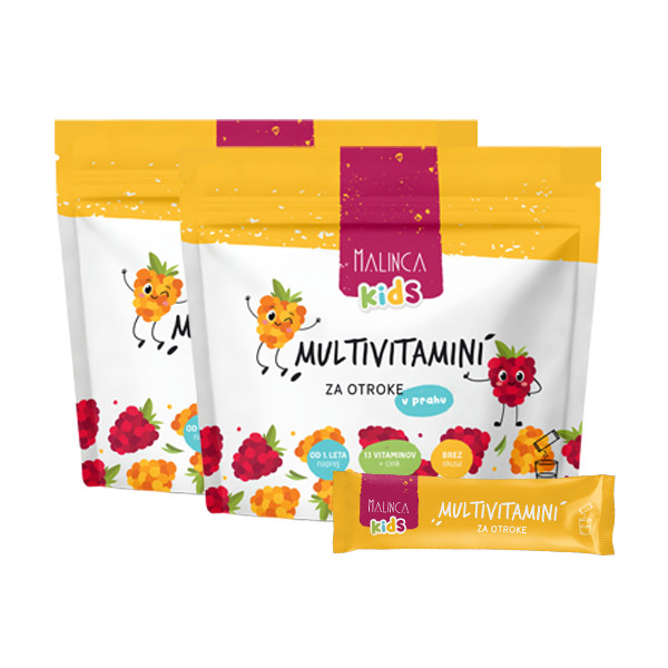 Multivitamine pulbere fără gust pentru copii 2 x