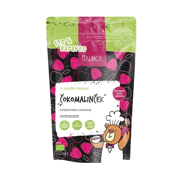 Terci de ovăz cu cacao bio 