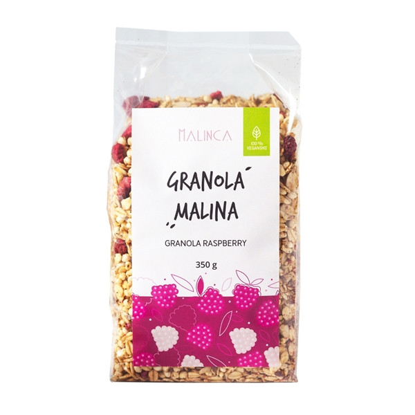Granola de casă cu zmeură