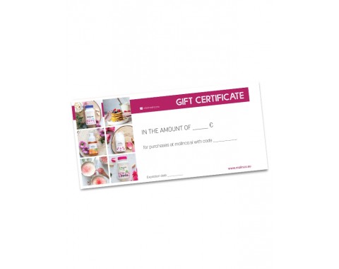Gift certificate of your chosen value