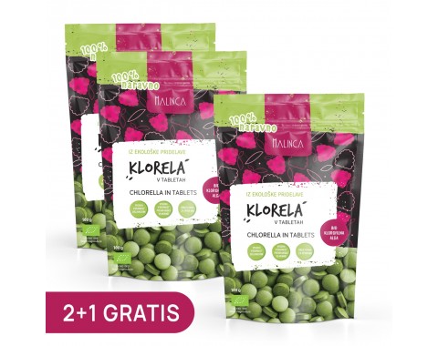 Klorela / chlorella v tabletah