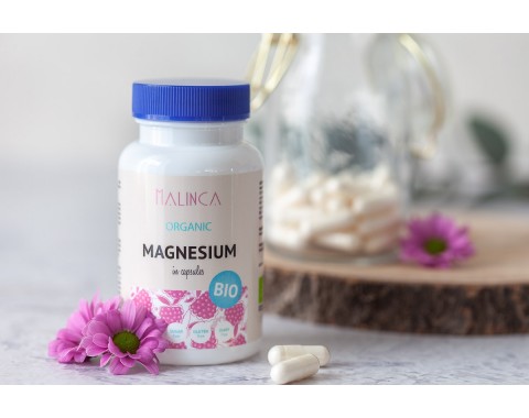 Magnezij iz ekološke pridelave (60 kapsul)