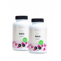 Maca v kapsulah iz ekološke pridelave 