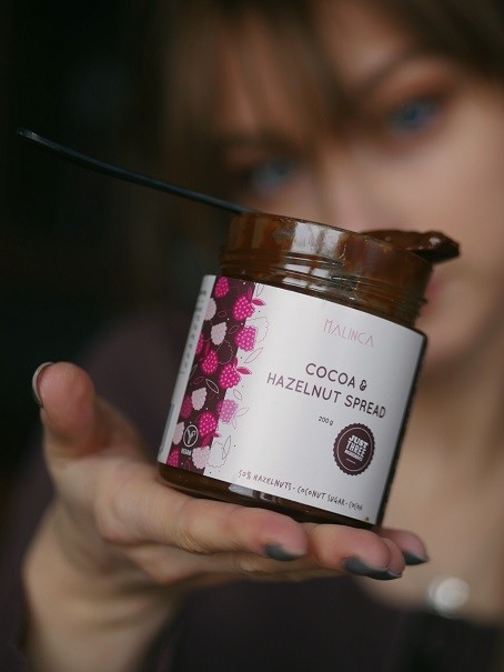 Malinca Chocolate hazelnut spread