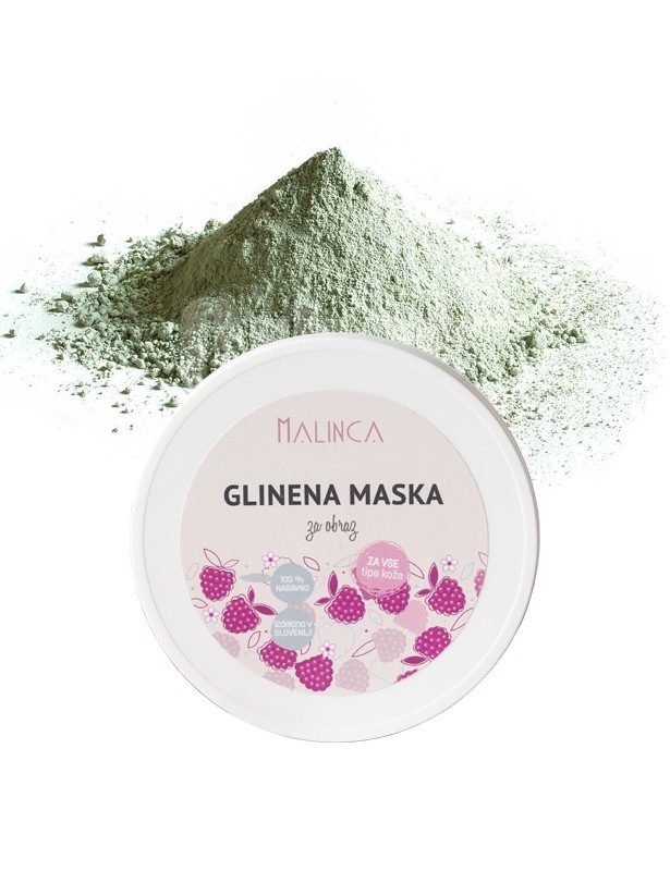 Glinena maska za obraz - za vse tipe kože 80g