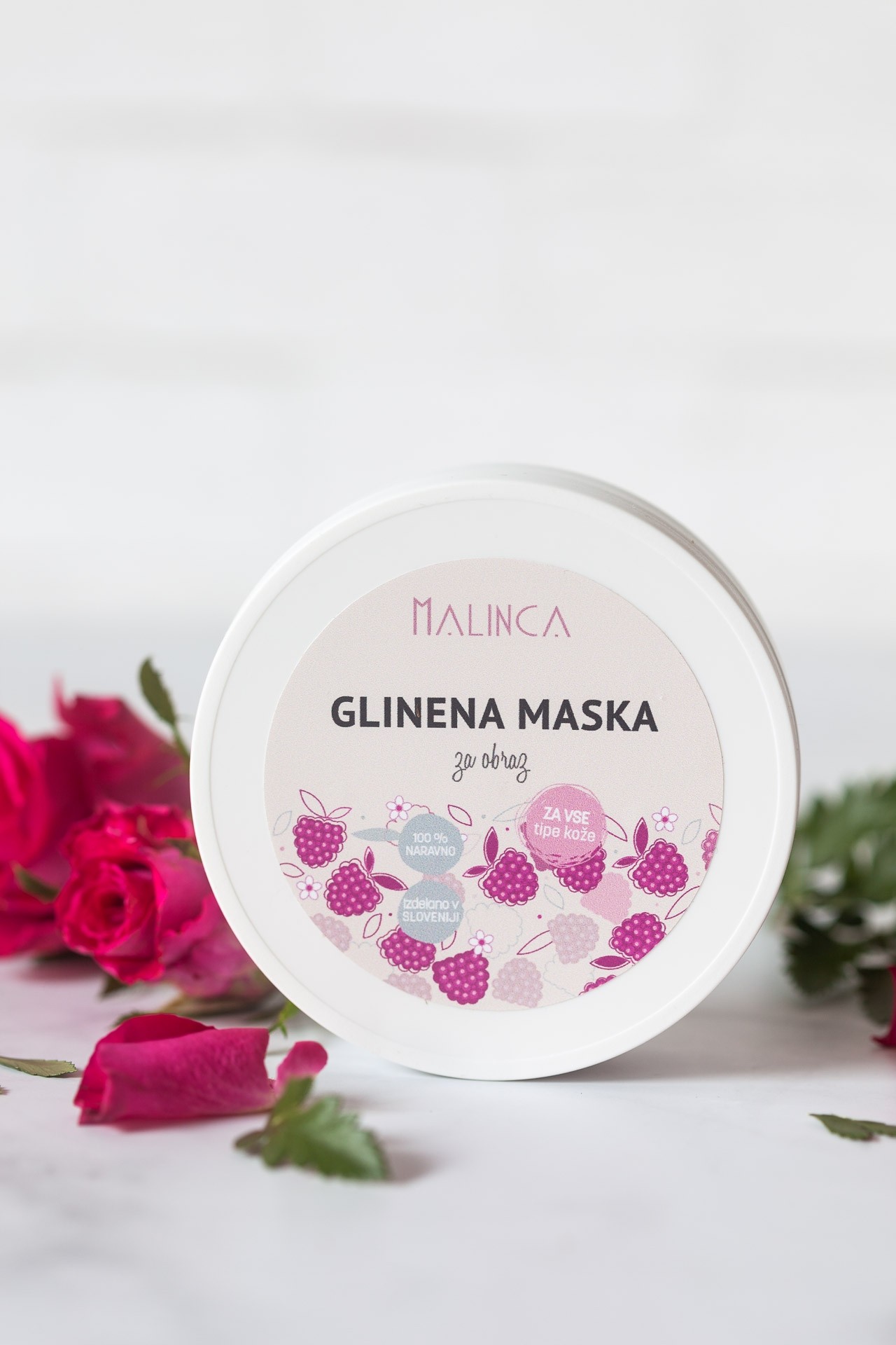 Glinena maska za obraz - za vse tipe kože 80g