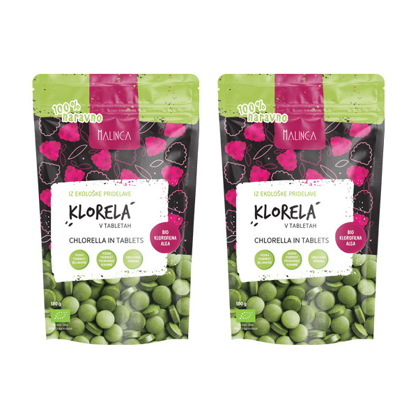 Organic Chlorella Tablets  2 x