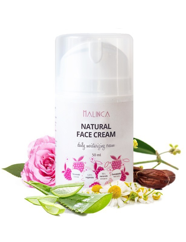 Natural moisturizing face cream 50 ml