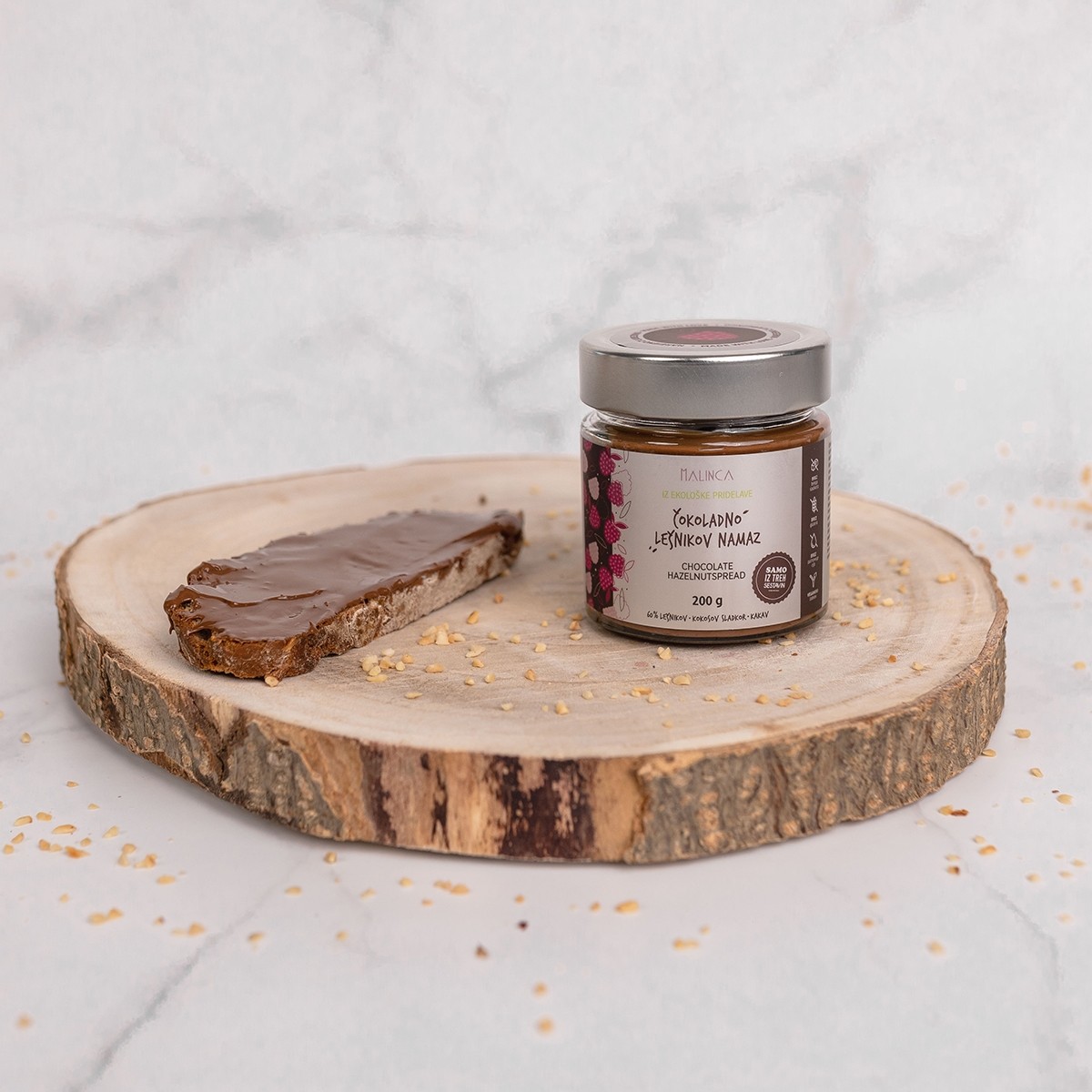 Organic Chocolate hazelnut spread