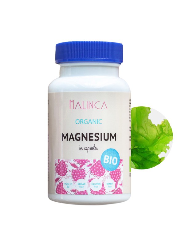 Magnezij iz ekološke pridelave (60 kapsul)