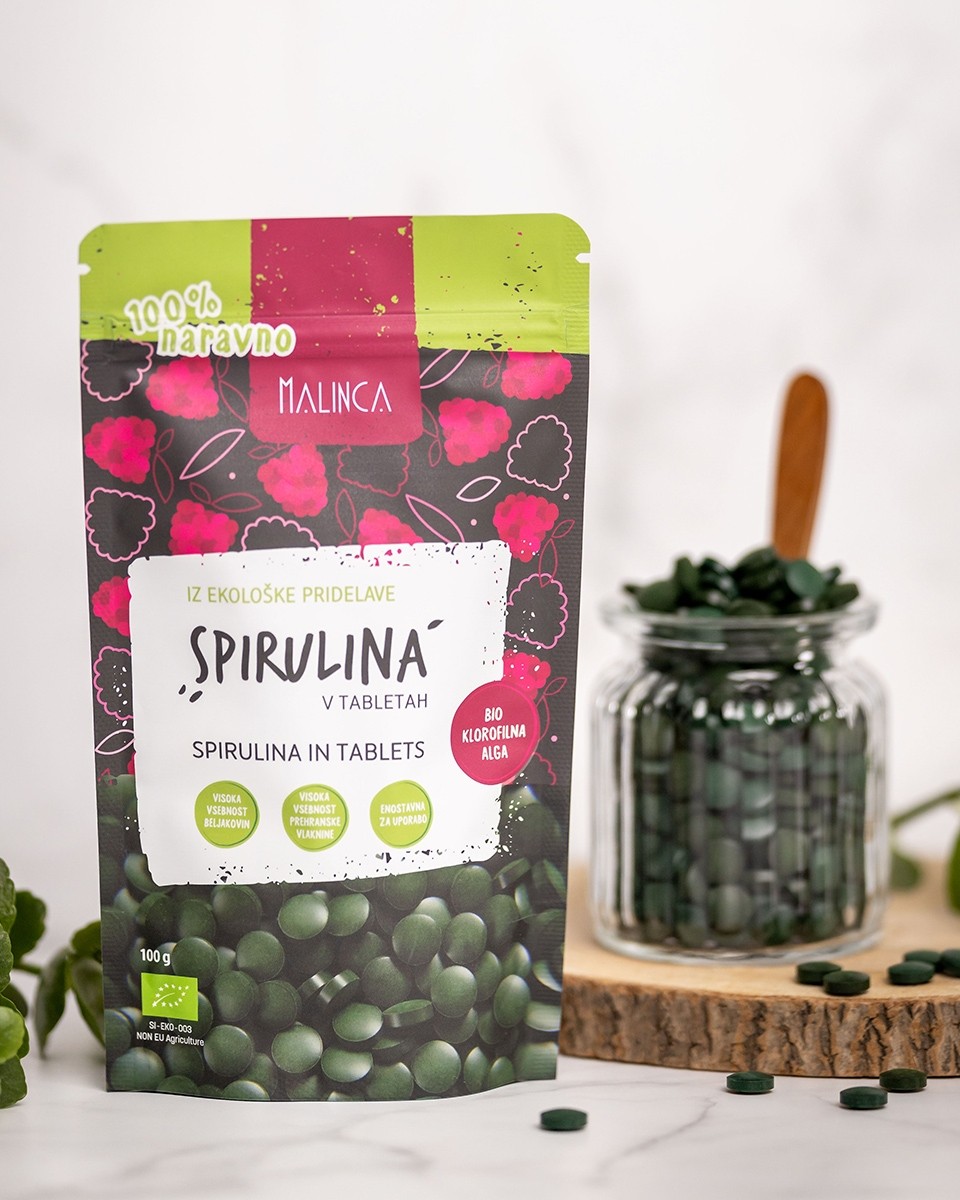 Organic Spirulina Tablets 