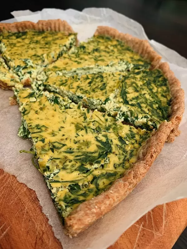 Spinach (vegan) pie